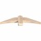 Ekena Millwork Bellingham Smooth Timber Gable Bracket, Douglas Fir, 48"W x 12"H x 3 1/2"D x 5 1/2"F, 6/12 Pitch GBW048X12X0406BEL00SDF - alternate 4